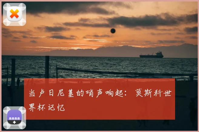 当卢日尼基的哨声响起:莫斯科世界杯记忆